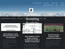 Tablet Screenshot of mattwaldmanrsp.com